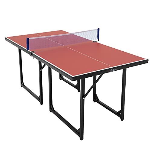 Durable Multi-Use Free Standing Table Tennis Table with Net for Indoor Use
