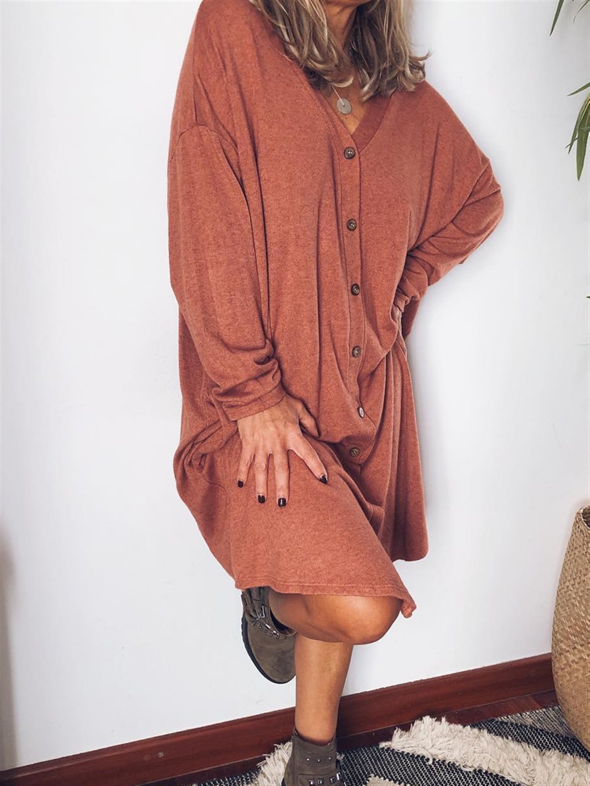 Plus size Knitted Sweater