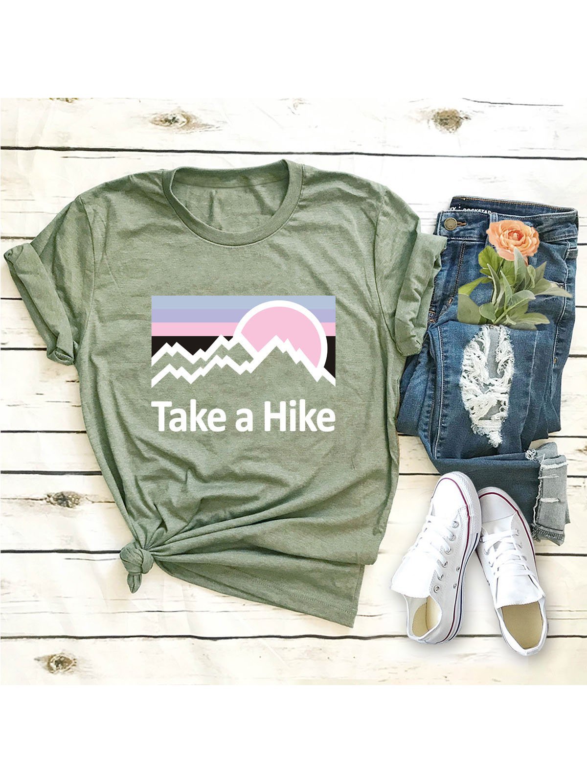 Short Sleeve Round Neck Shirts & Tops