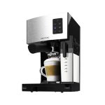 Semi-automatic Italian Express Coffee Maker Including Milk Tank