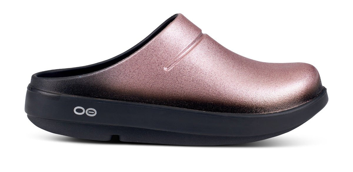Women's OOcloog Luxe Clog - Rose Sparkle