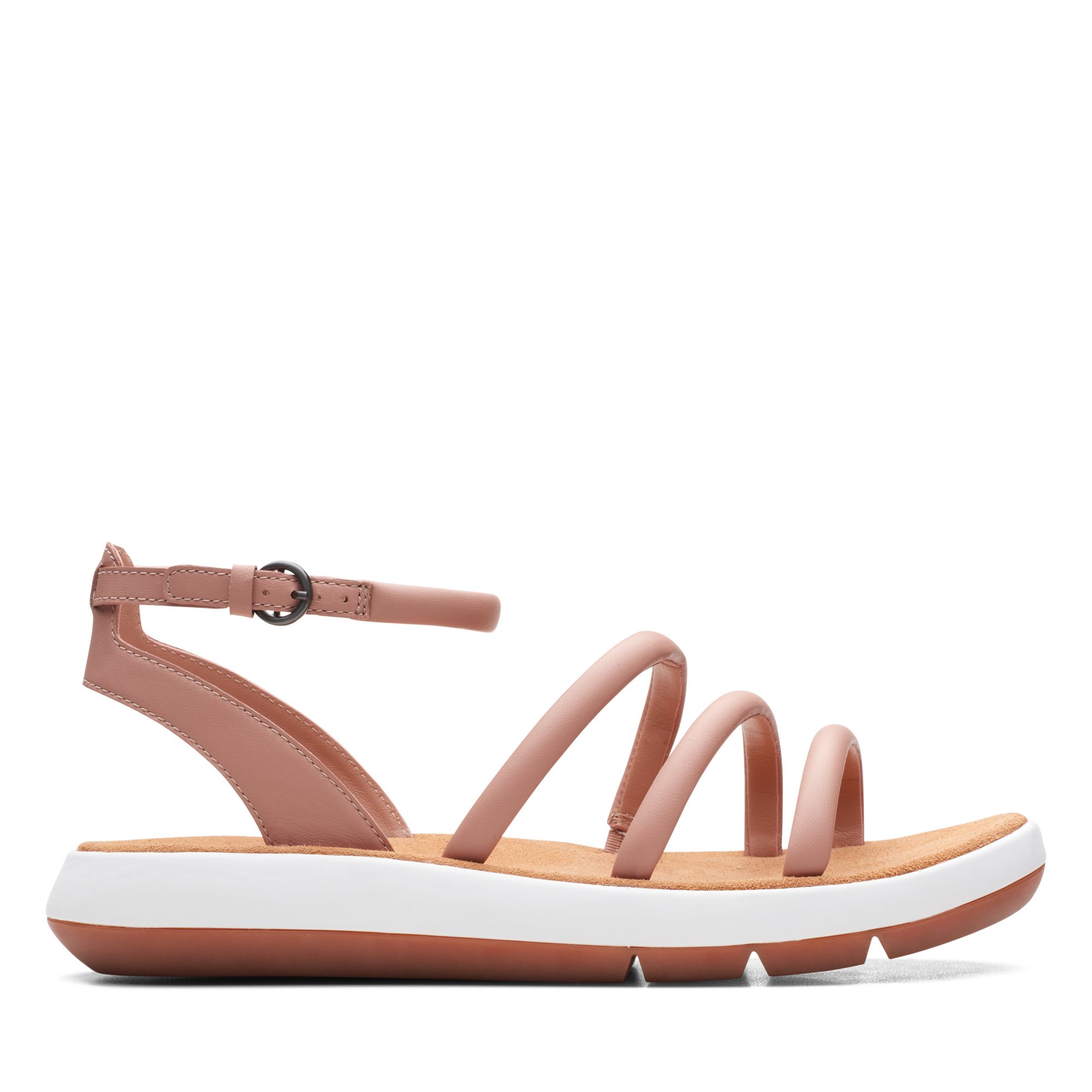Women Sandals Jemsa Style Rose Leather