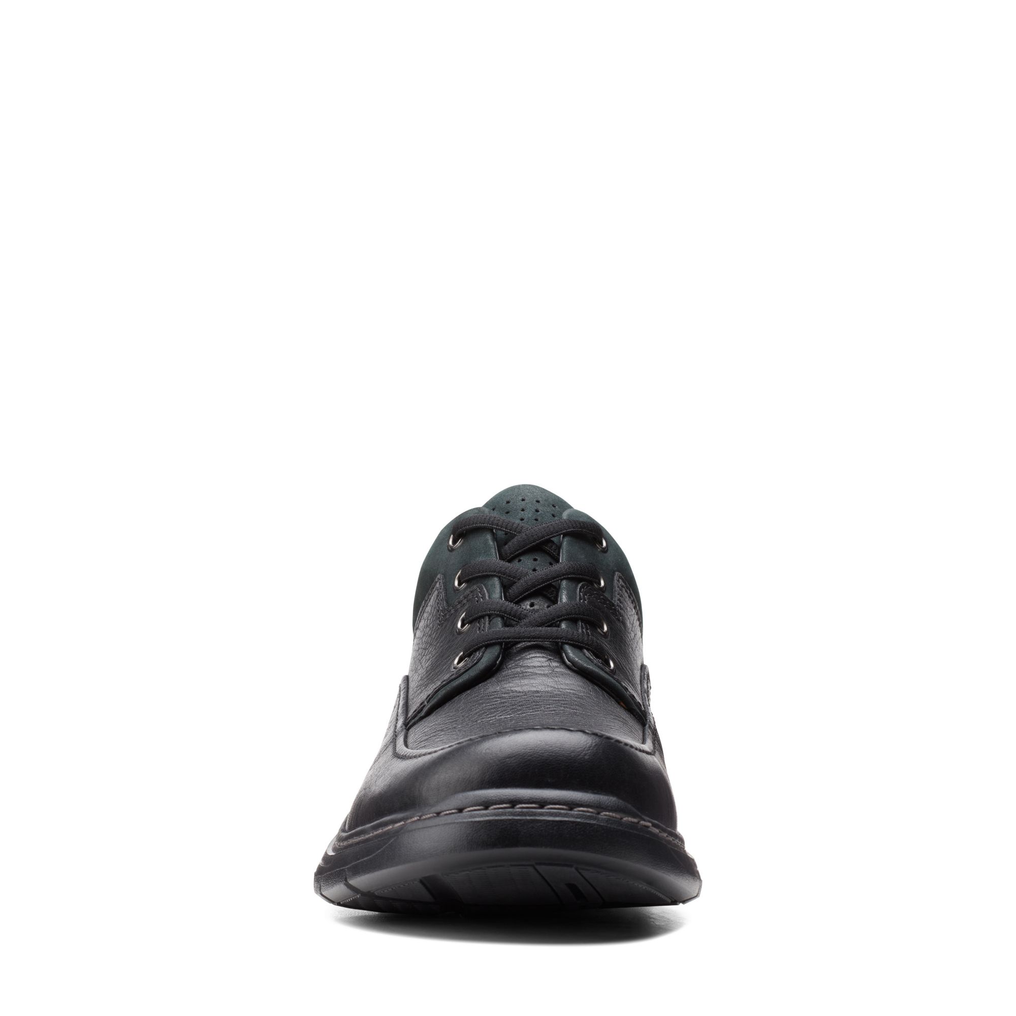 Men  Un Brawley Lace Black Leather