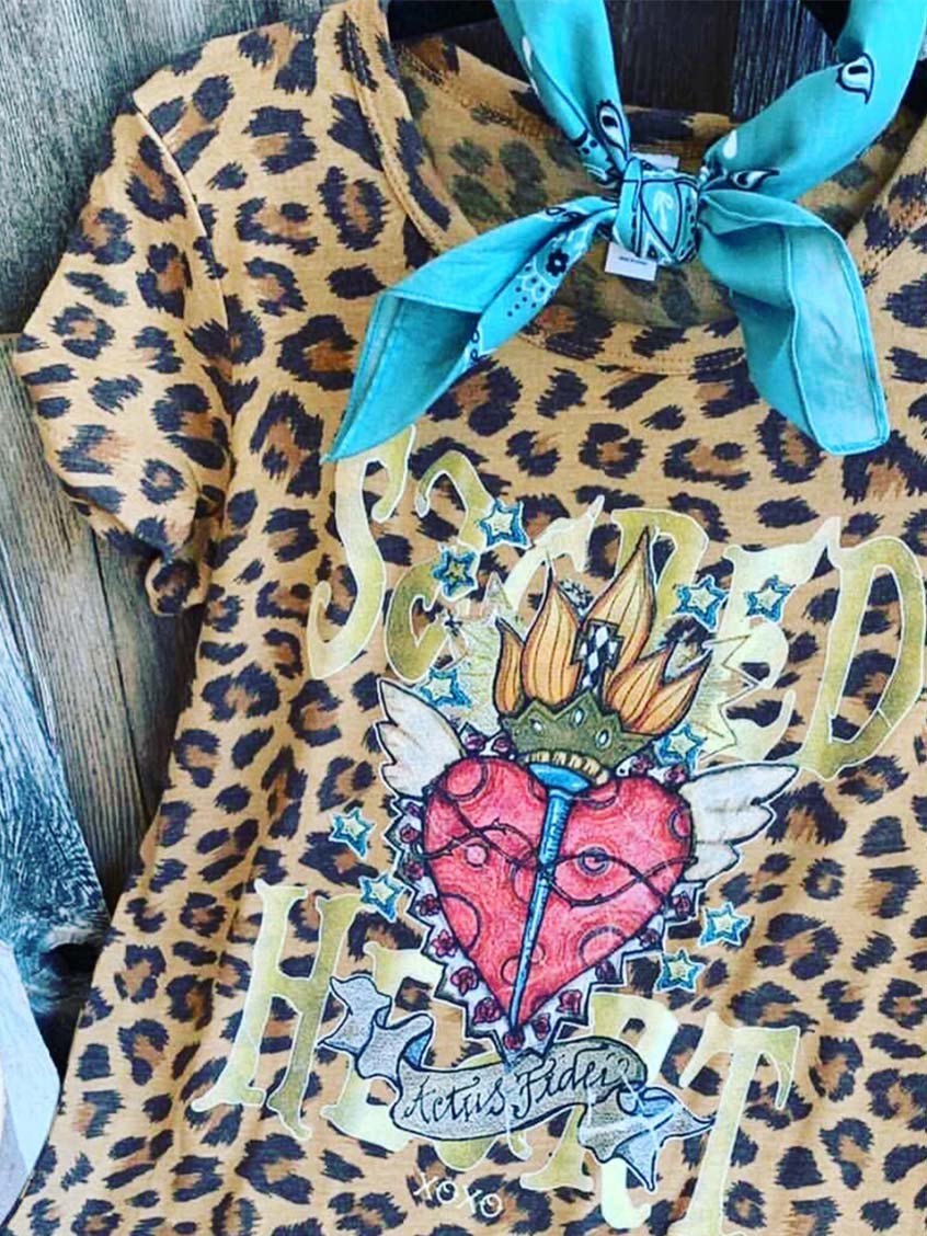 Color-Block Short Sleeve Holiday Shirts & Tops