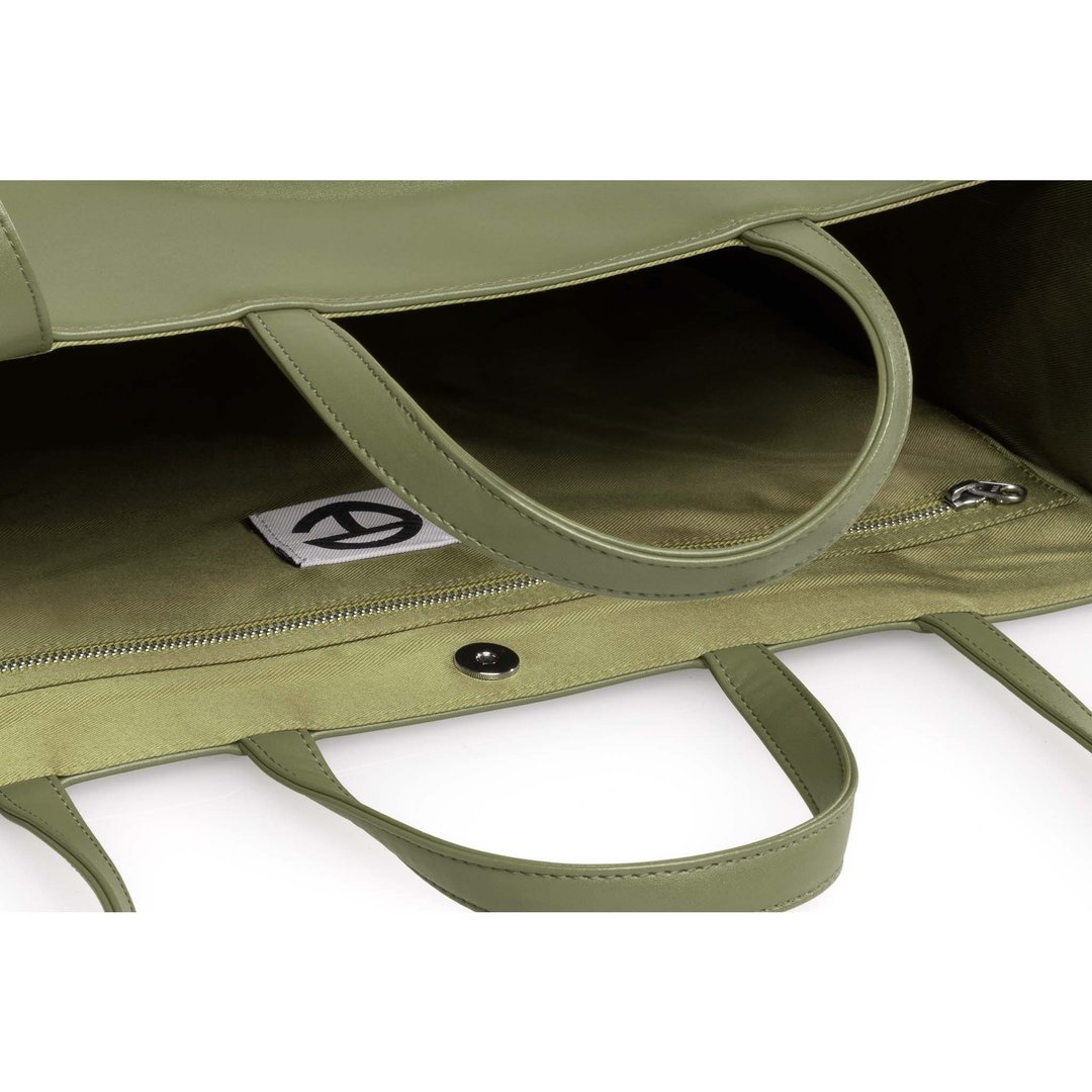 Large Drab Shopping Bag