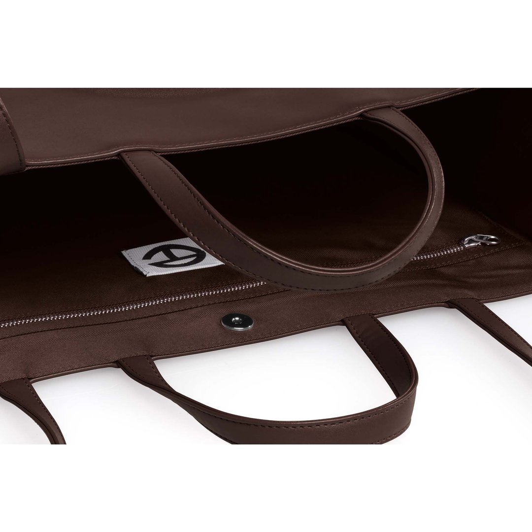 Large Chocolate Shopping Bag