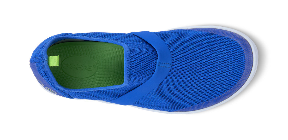 Women's OOmg Low Shoe - White Blue (SALE)