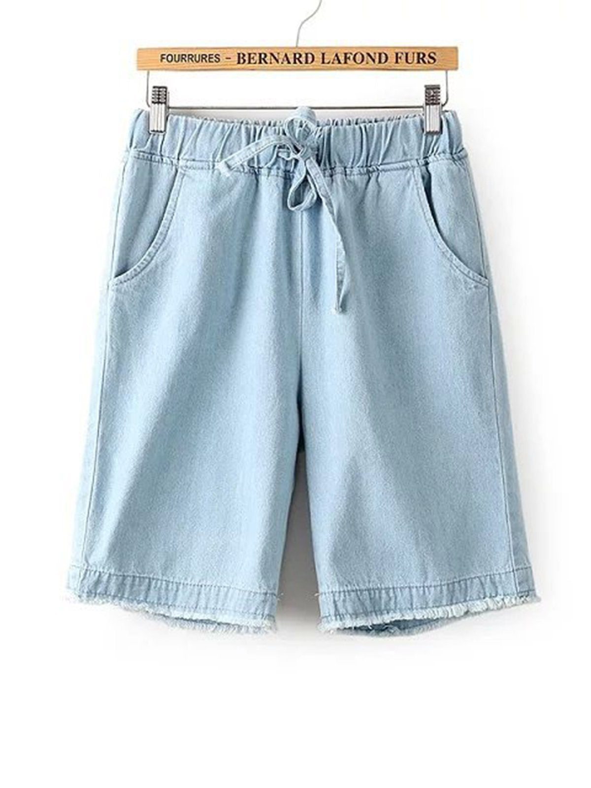 Summer Casual Pockets Loose Pants
