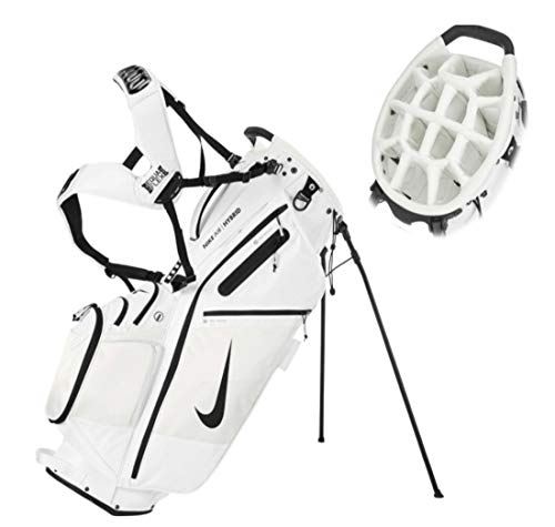 Nike Golf Stand Bag �C Air Hybrid, Sports, Lite �C Unisex (AIR Hybrid �C White (14-Divider))