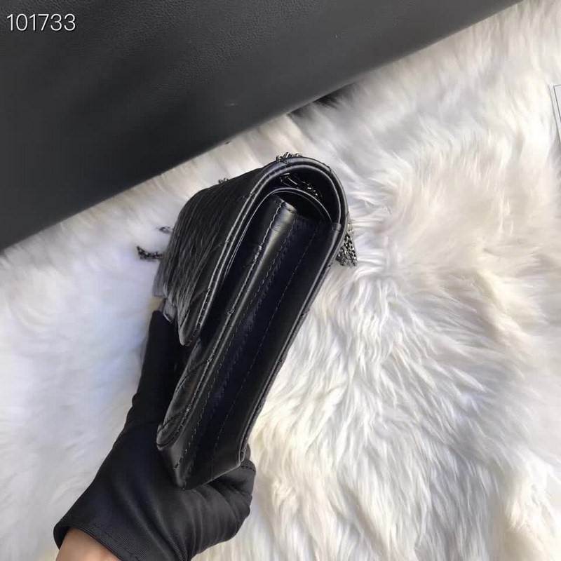 high quality handbag 119024 genuine leather flap bag 1112