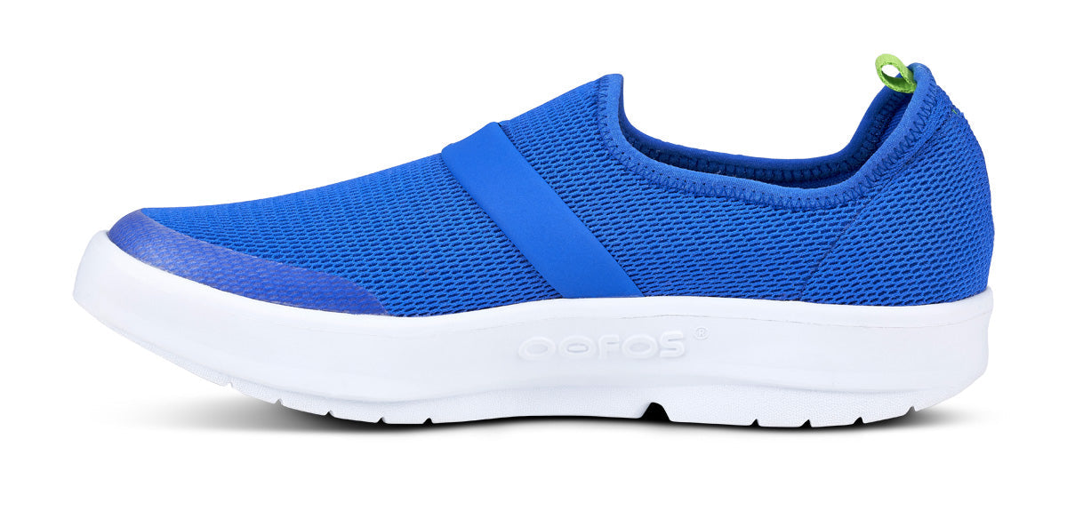 Women's OOmg Low Shoe - White Blue (SALE)