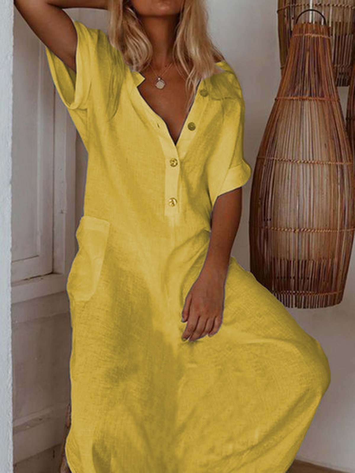 Short Sleeve Casual Dresses