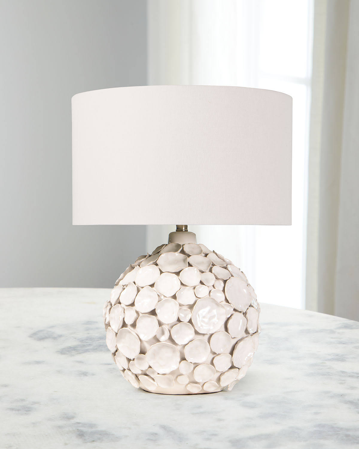 Regina Andrew Lucia Ceramic Table Lamp, White