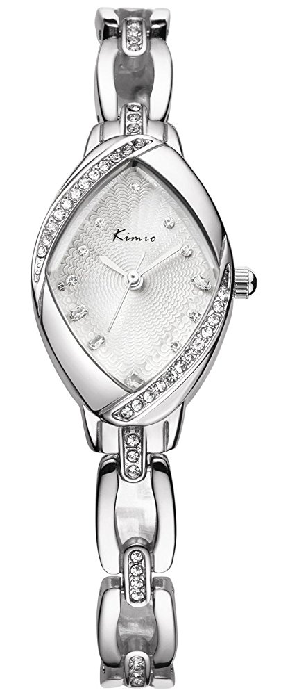 Lava Watches Women's Luxury Rhinestone Watchcase Silver Steel Watch Kw6010s