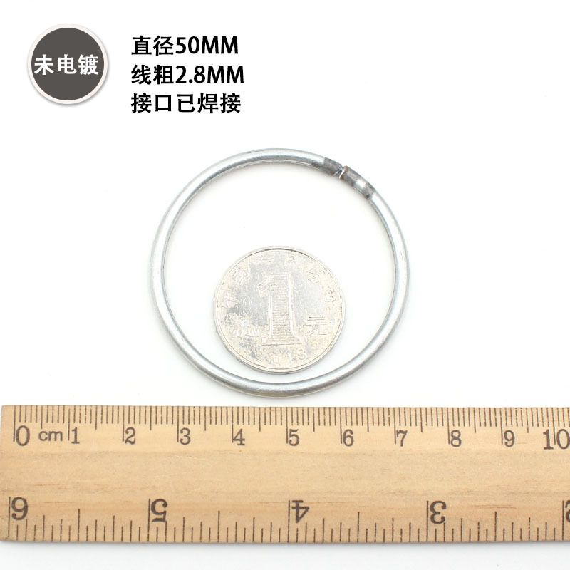 厂家直销批发多规格捕梦网铁圈铁环焊接圆环金属圈大量现货15mm-1