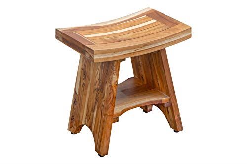 Serenity Shower Stool, 18���, Natural