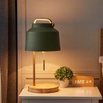 Nordic Macaroon Wireless Charging Study Desk Lamp For Bedroom, Bedside & Office