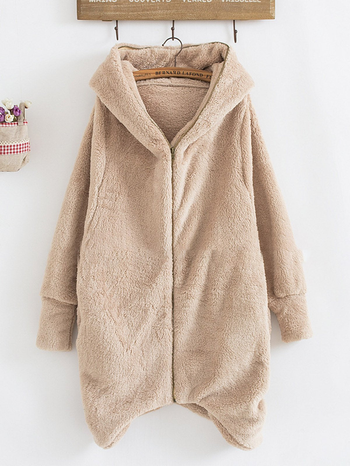 Hoodie Casual Asymmetric Hoodies & Sweatshirt