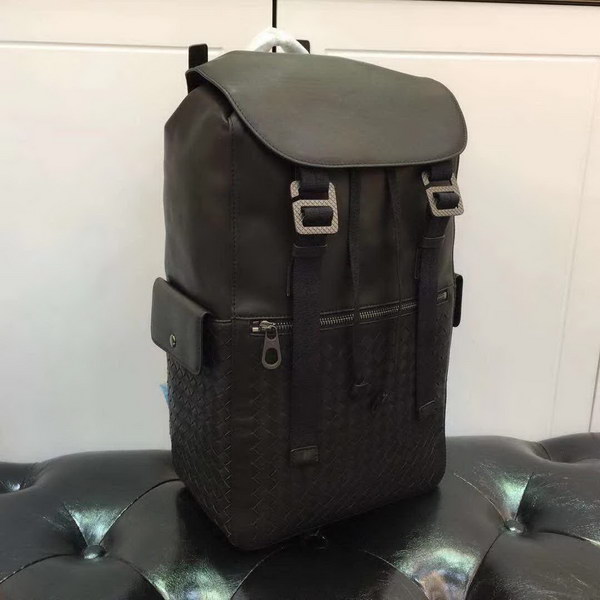 【原版皮】宝缇嘉/BV Sassolungo双肩包，结构坚固，融合全新Intrecciato Microdots工艺，呈现移动像素效果，饱含精致意味，造型质地轻盈，空间充裕，款号：80187608