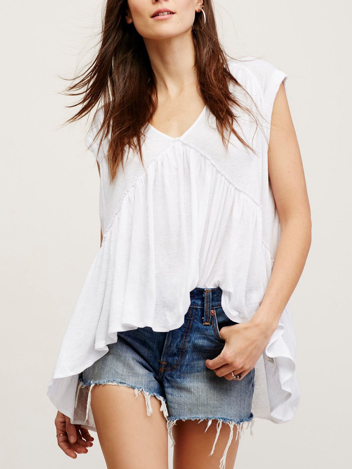 Short Sleeve Cotton Shirts & Tops