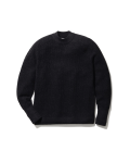 Inoue Brothers Waffle Mock Neck Sweater
