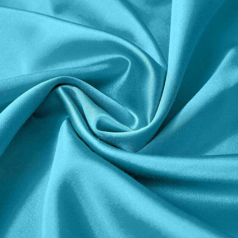 CUSTOM Lao Hang Zhou Lake Blue Polyester Cotton Thermal Insulated Curtain