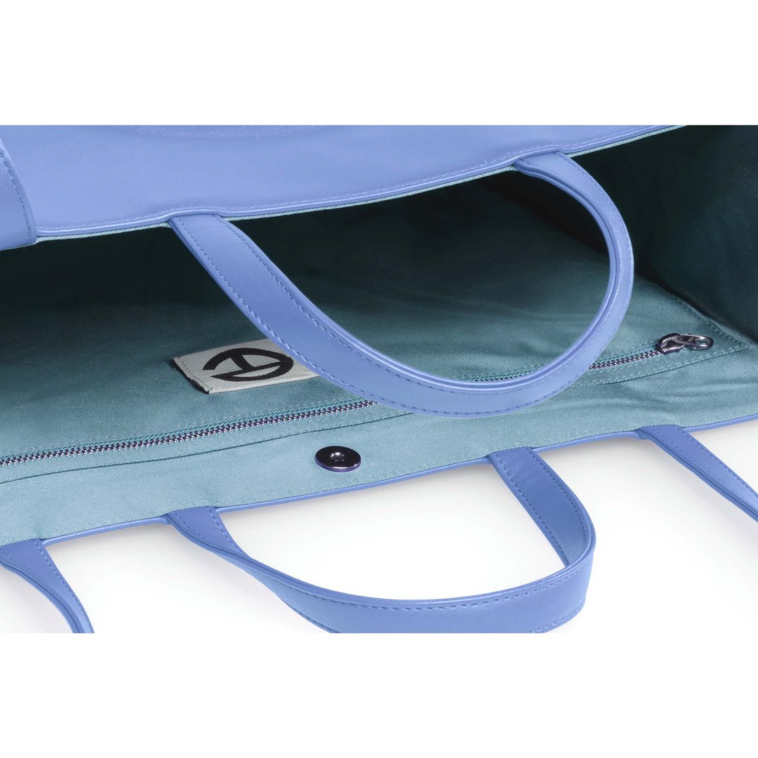 Large Cerulean Shopping Bag