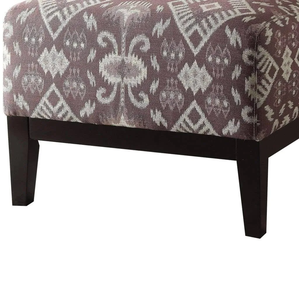 Acme Hinte Accent Chair Pattern Fabric