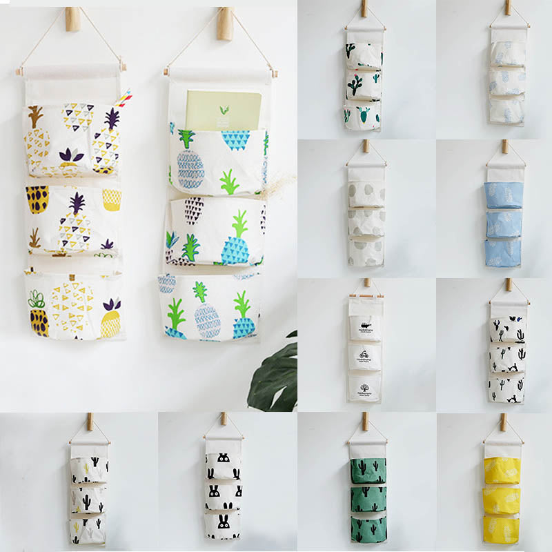 Cotton Linen Makeup Cosmetic Pouch Sundries Organiser