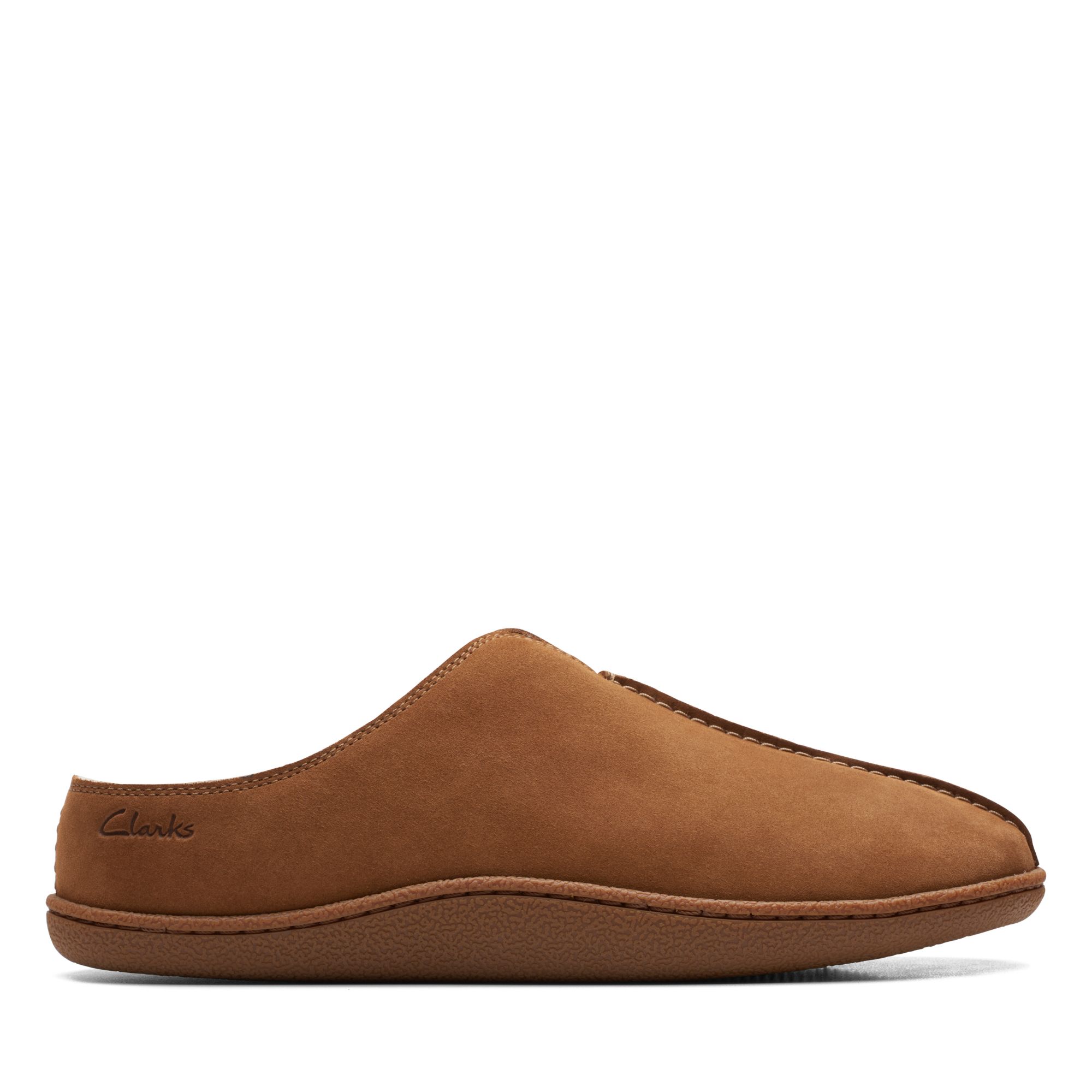 Men  Home Mule Tan Suede