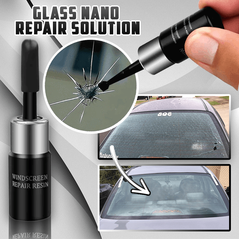 Glass Nano Repair Solution get blade  five sheets of cured film free
