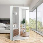 15*26 inch Mirror Surface Mount or Recess Aluminum Adjustable Shelves