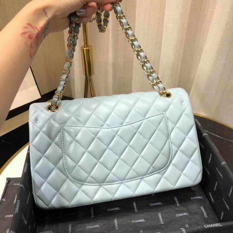 high quality handbag 119007 lambskin flap bag 1112