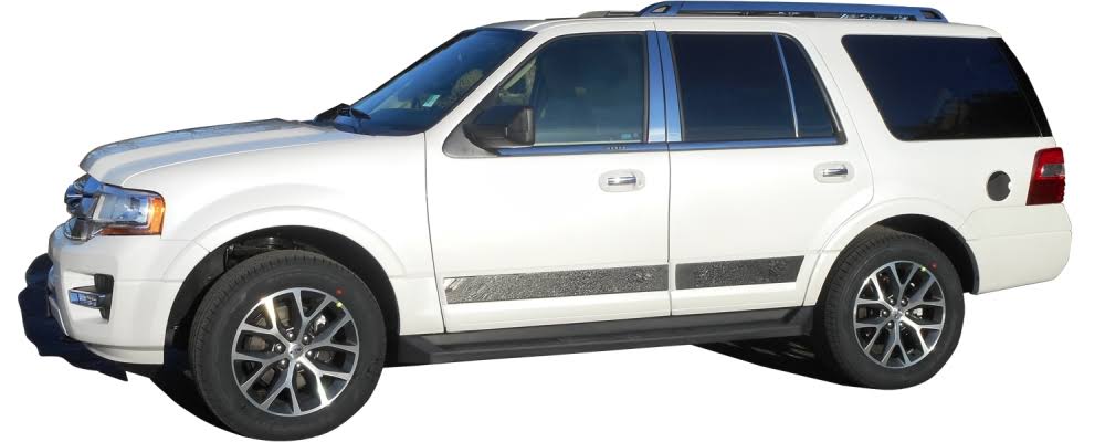QAA RR55383 Stainless Steel Roof Rack Trim 6 PC Set for 2008-2017 Expedition