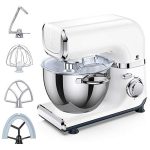 Electric Stand Mixer, UTALENT 6 Adjustable Speeds Automatic Tilt-Head