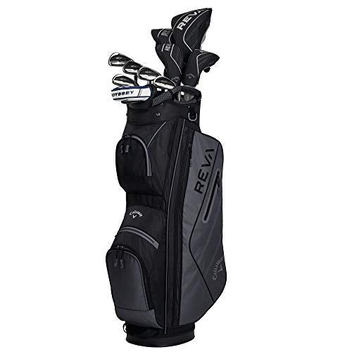 Callaway Golf 2021 REVA Complete Golf Set (11 Piece) Left-Handed, Regular, Black