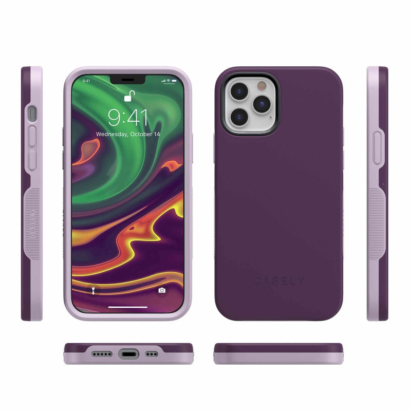 The Bold Collection - Plum Purple on Light Purple