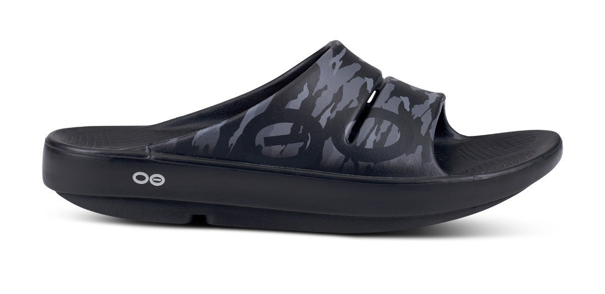 Men's OOahh Sport Slide Sandal - Black Camo