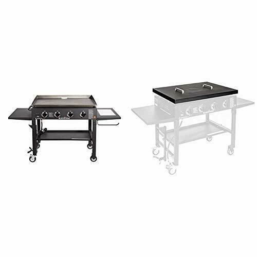 1825 36��� Accessory Griddle with Side Shelf, Accessory Griddle + Griddle Grill