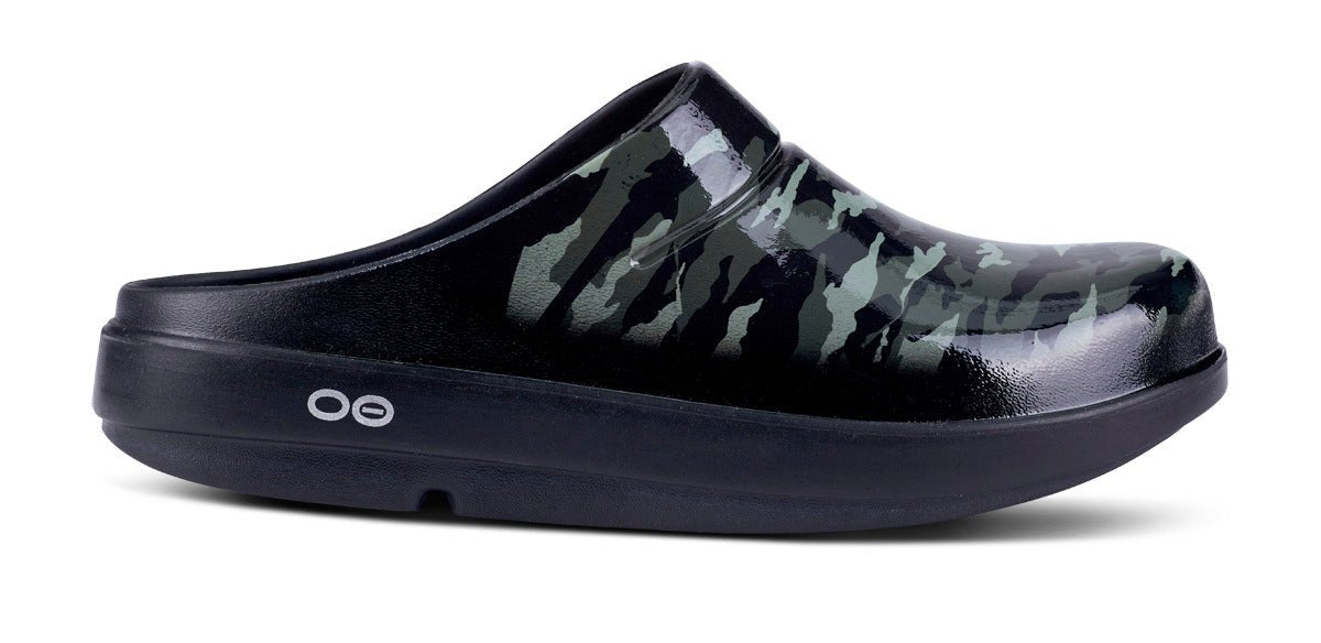 Women's OOcloog Limited Edition Clog - Green Camo (SALE)