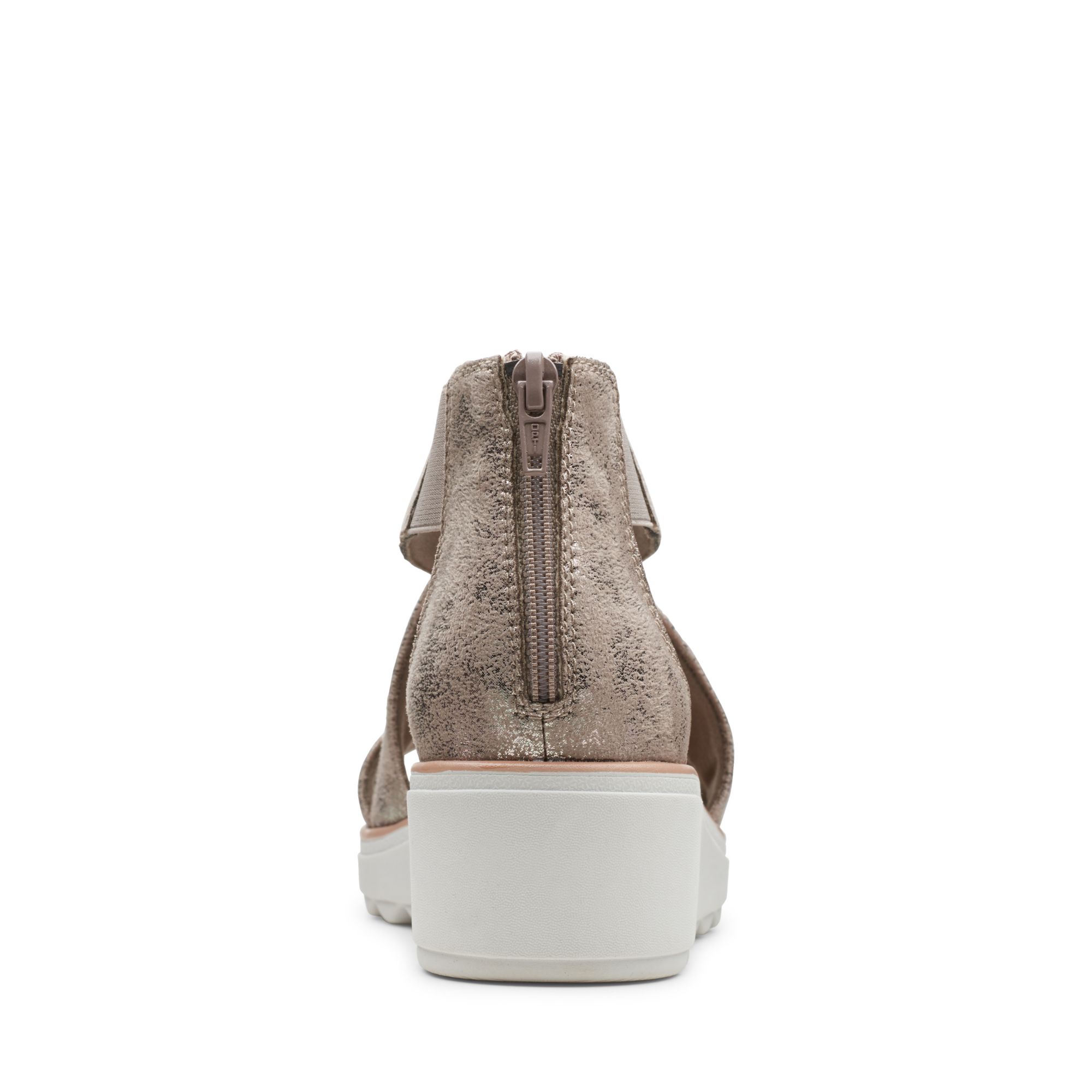 Women Sandals Jillian Rise Pewter Metallic