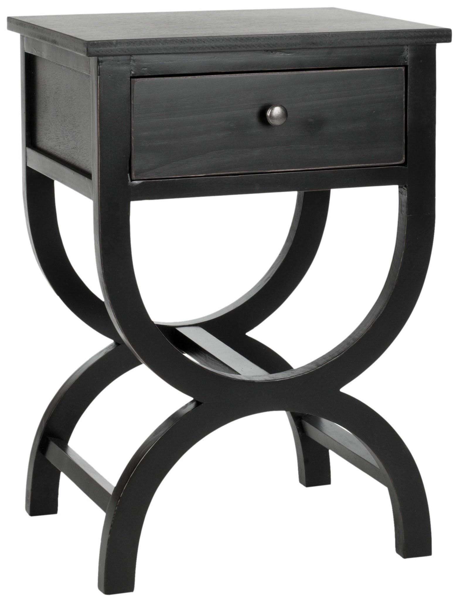 Safavieh Maxine Accent Table, Black