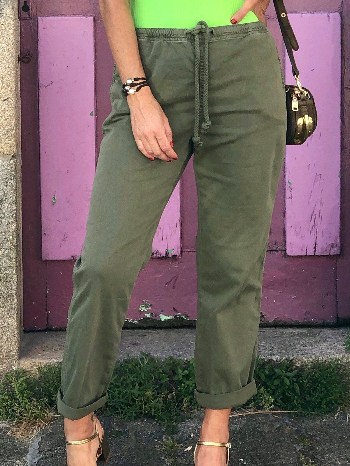 Casual Solid Pants