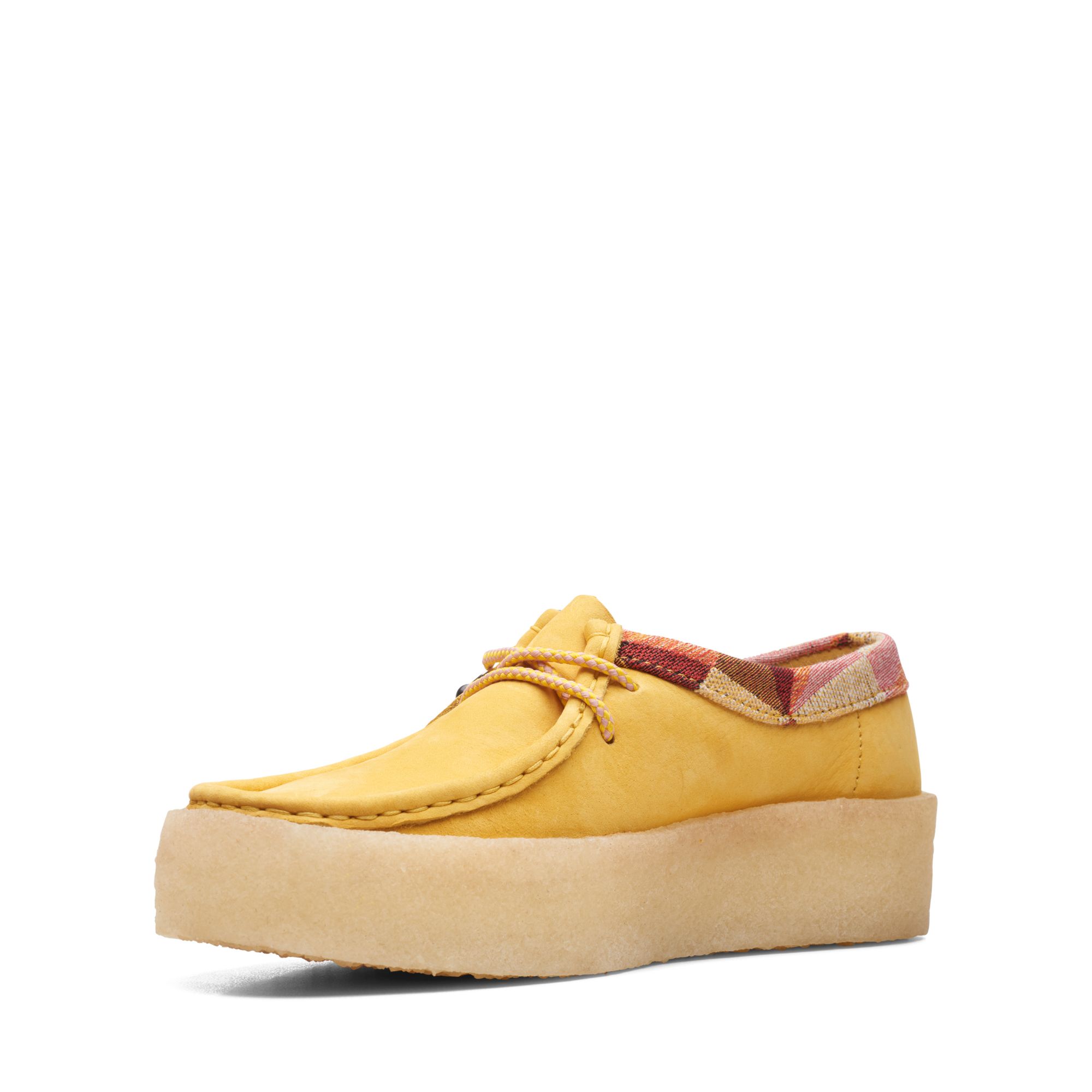Women Wallabee Cup Yellow Nubuck