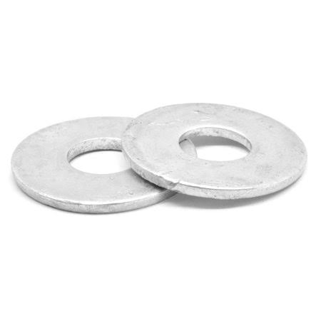Asmc Industrial 5/8 inch Flat Washer USS Pattern Low Carbon Steel Hot Dip Galvanized Pk 319