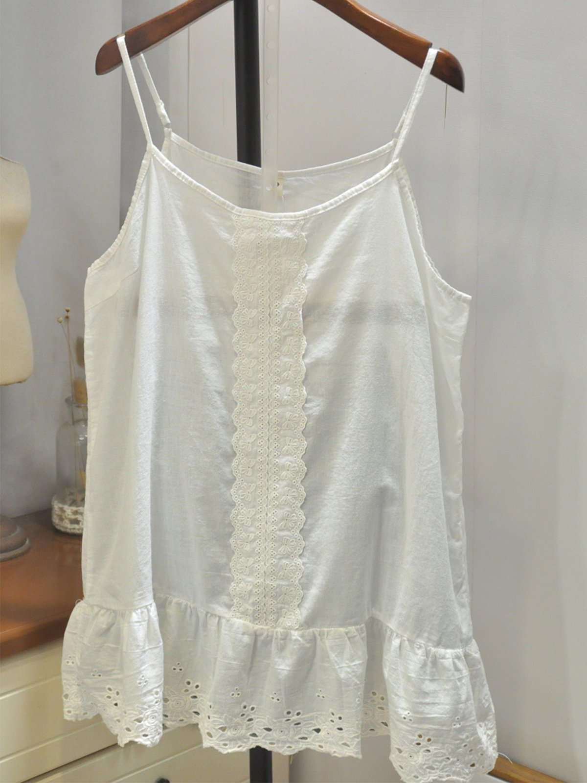 Casual Solid Sleeveless Shirts & Tops