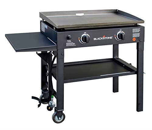 Blackstone 1517 �C Flat Top Gas 2 Burner Grill, 28in, Black