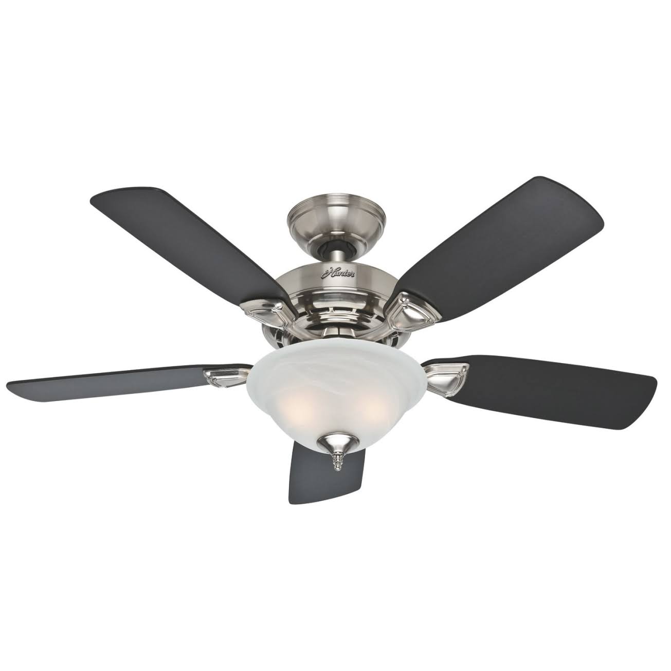 Hunter Auberville 44x22 Ceiling Fan - Brushed Nickel