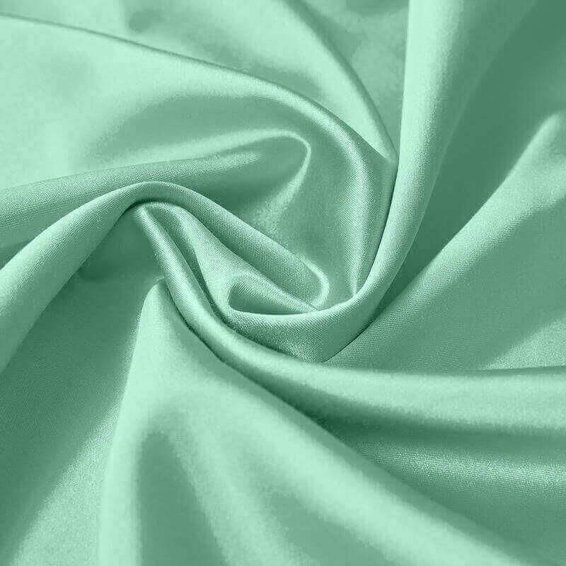 CUSTOM Lao Hang Zhou Aqua Mist Polyester Cotton Thermal Insulated Curtain