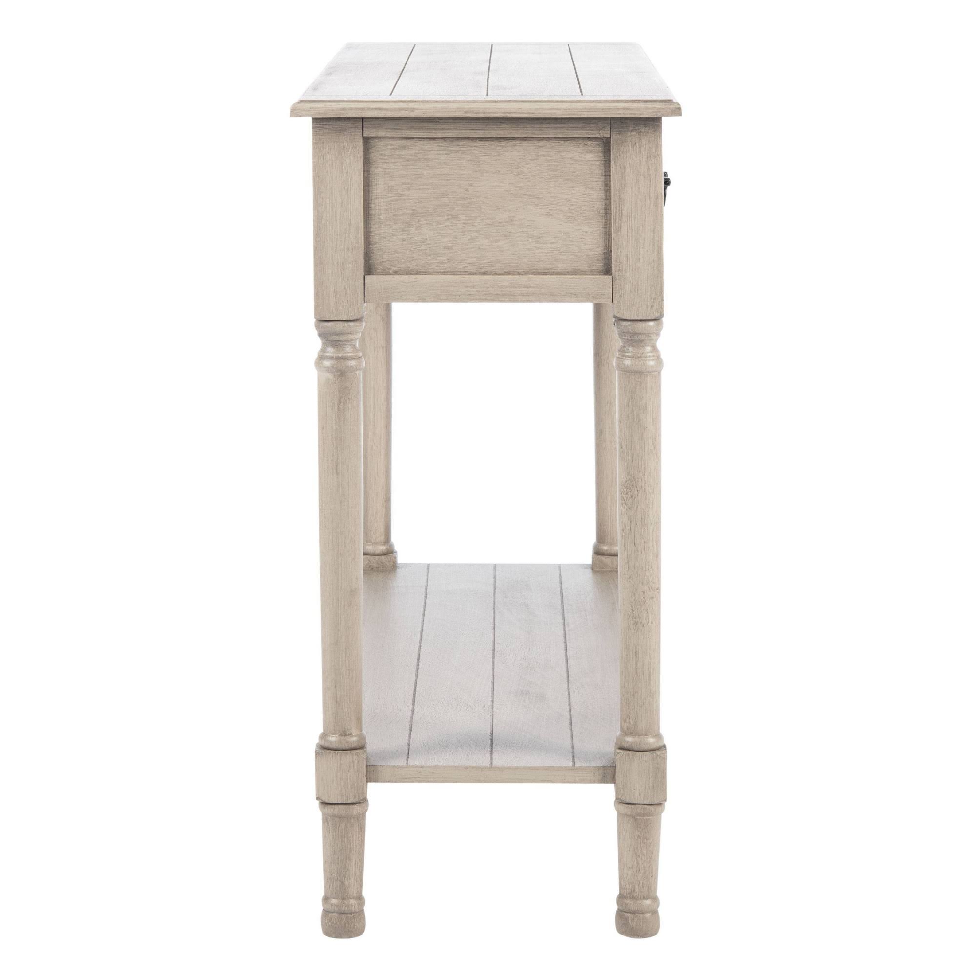 Safavieh Primrose 2 Drawer Console Table-Greige